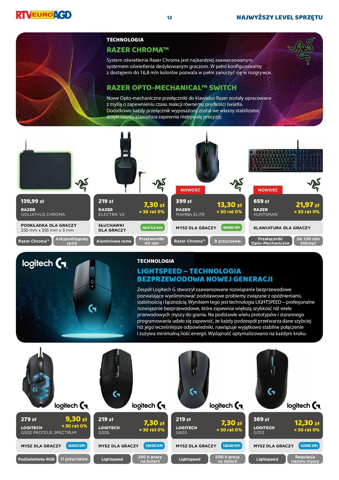 Gazetka promocyjna RTV Euro AGD str. 12