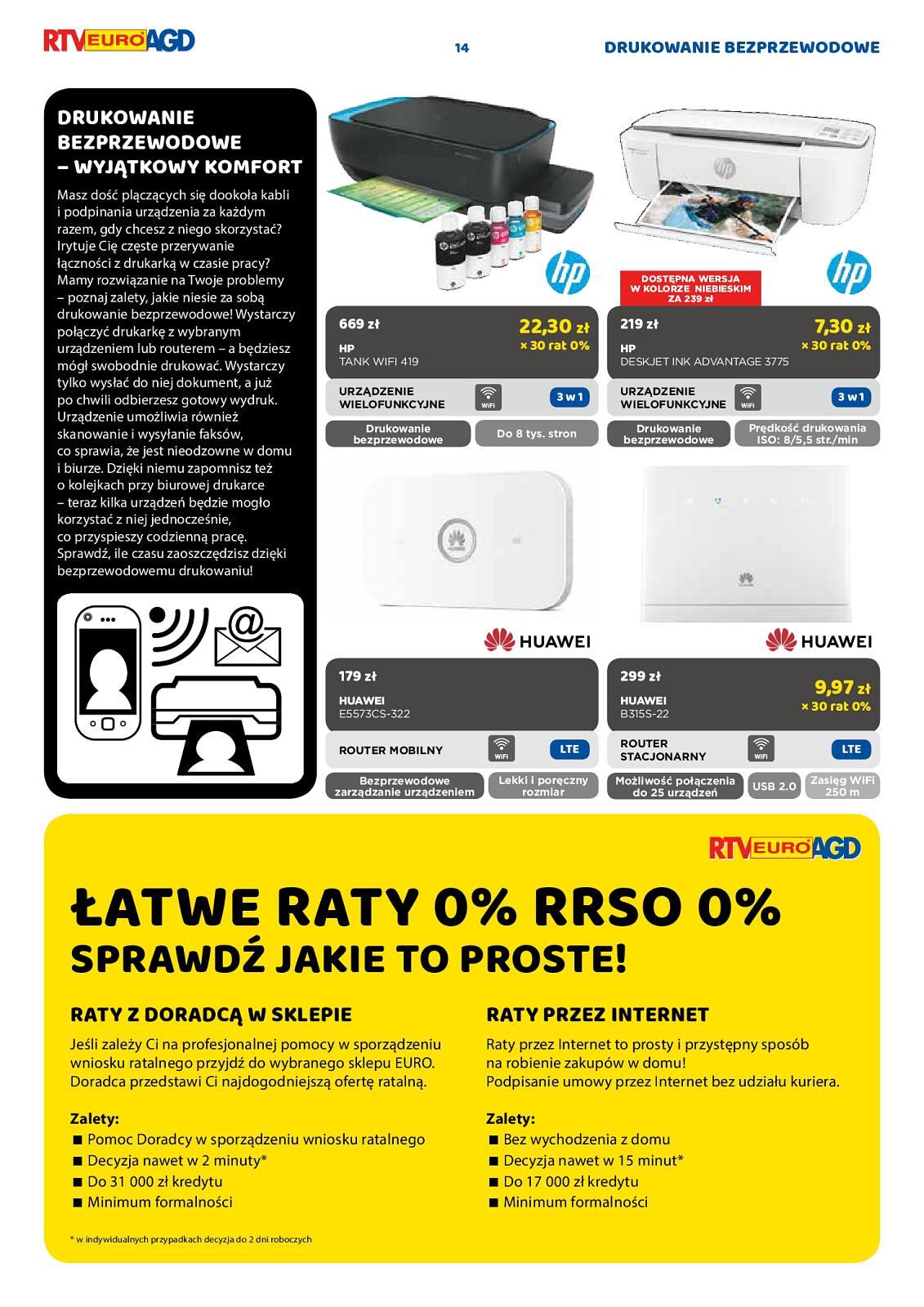 Gazetka promocyjna RTV Euro AGD str. 14