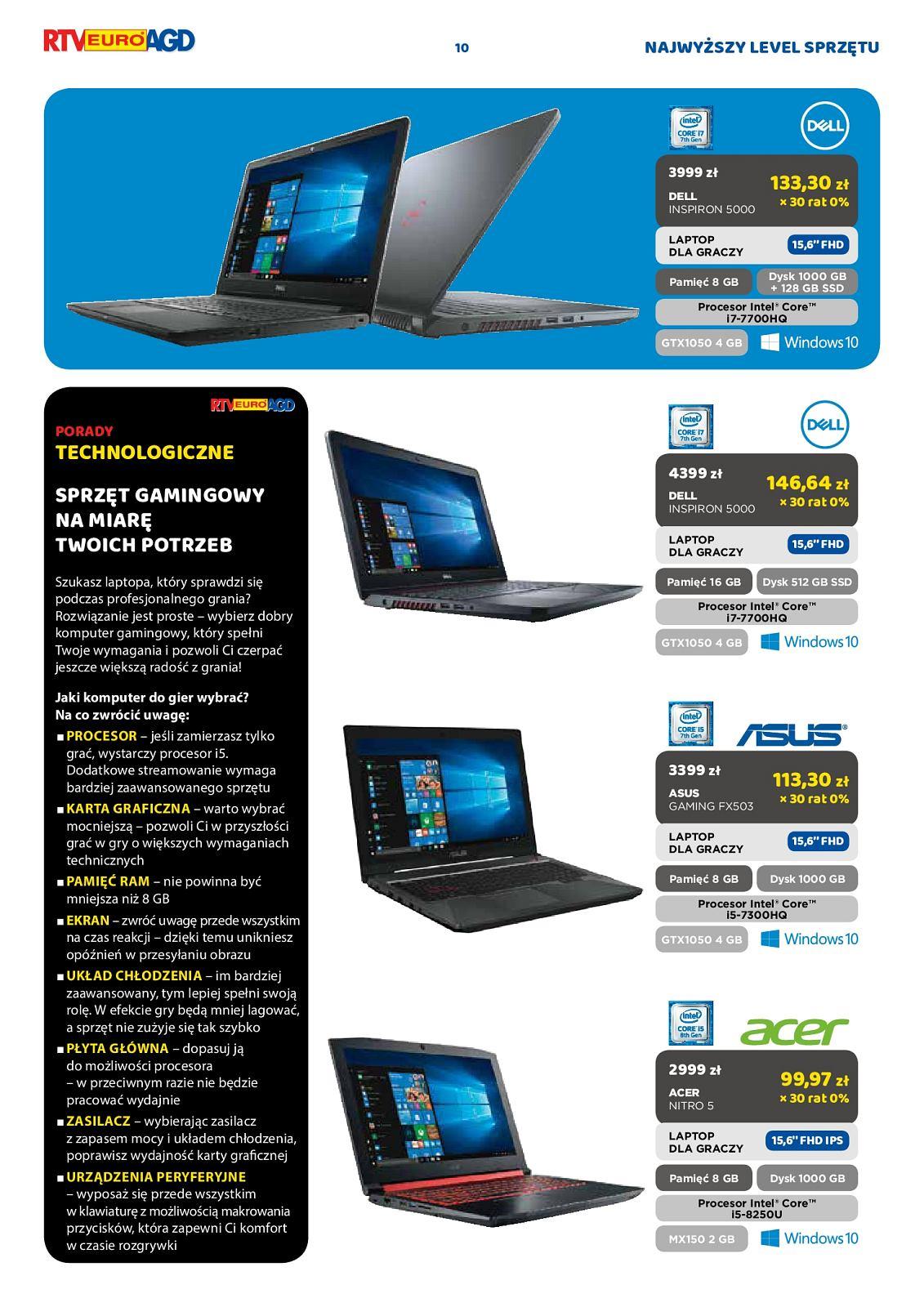 Gazetka promocyjna RTV Euro AGD str. 10