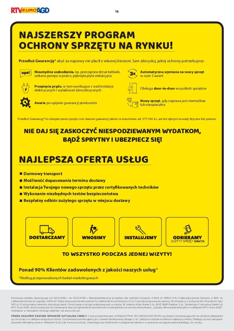 Gazetka promocyjna RTV Euro AGD str. 16