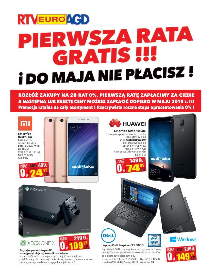 Gazetka promocyjna RTV Euro AGD str. 1